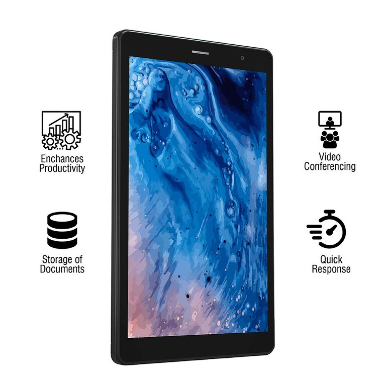 IBall ITAB BizniZ Mini, Octa-Core Processor With Expandable Memory Up To 128GB, WiFi+4G, (Champagne Gold)